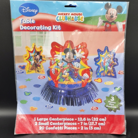Mickey Mouse Clubhouse Party Table Decorating Kit - Picture 2 of 7